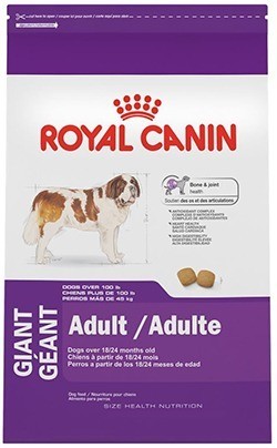 ROYAL CANIN SIZE HEALTH NUTRITION GIANT Adult dry dog food, 35-Pound