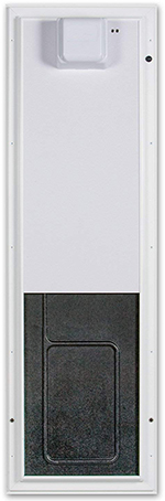 Plexidor Large Door Mount PDE Electronic Pet Door in White Plexidor Large Door Mount PDE Electronic Pet Door in White
