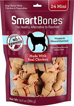 Smartbone-Rawhide-Free-Chicken-Mini-Dog-Chews Smartbone Rawhide-Free Chicken Mini Dog Chews