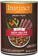 Instinct Grain Free Stews Recipe Natural Wet Canned Dog Food by Nature's Variety