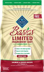 Blue Buffalo Basics Limited Ingredient Grain-Free Formula Salmon & Potato Recipe Adult Dry Dog Food