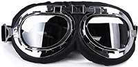 Lifeunion Vintage Steampunk Dog Goggles Adjustable Aviator Pilot Motorcycle Helmet Dog Cat Goggles Sunglasses