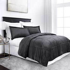 Sleep Restoration Micromink Goose Down Alternative Comforter Set - All Season Hotel Quality Luxury Hypoallergenic Comforter