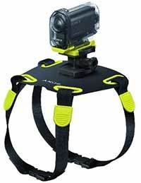Sony AKADM1 Action Camera Mount for Dogs (Black Yellow)