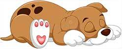 sedated-dog-cartoon sedated dog cartoon