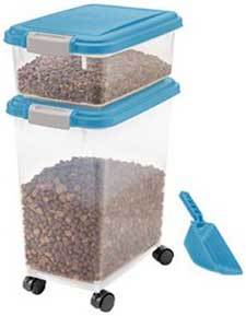 IRIS Airtight Food Storage Container & Scoop Combo