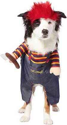 Frisco Front Walking Killer Doll Dog & Cat Costume