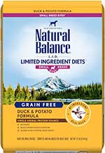 Natural Balance L.I.D. Limited Ingredient Diets Grain-Free Duck & Potato Formula Dry Dog Food