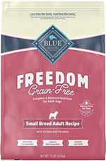 Blue Buffalo Freedom Small Breed Adult Chicken Recipe Grain-Free Dry Dog Food