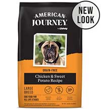 American Journey Large Breed Adult Chicken & Sweet Potato Recipe Grain-Free Dry Dog Food,