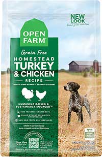 Open farm dry dog food option