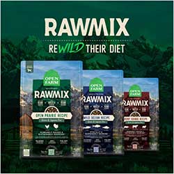 rawmix open farm dog food options